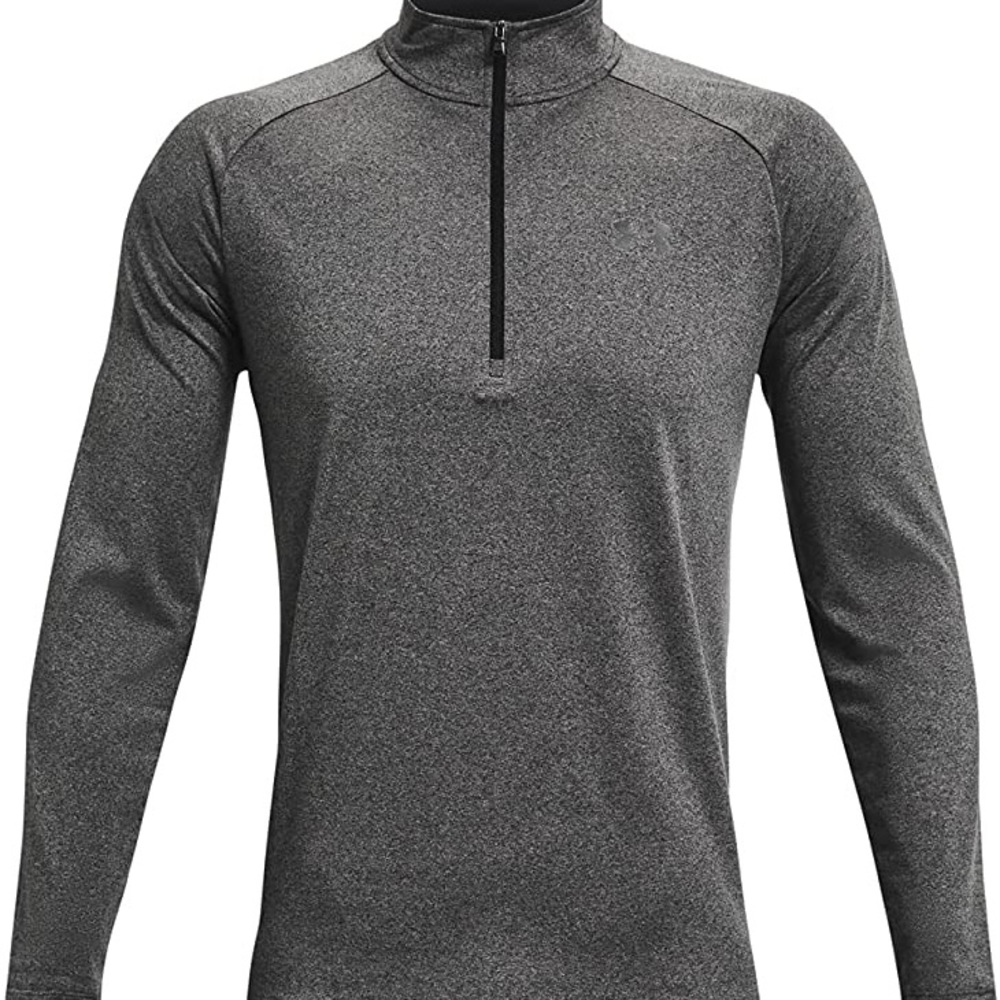 Under Armour Tech 2.0 1/2 Zip Long Sleeve Size Large Charcoal UNWORN!